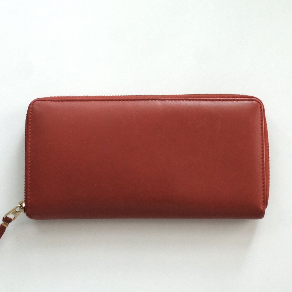 CDG zip around wallet